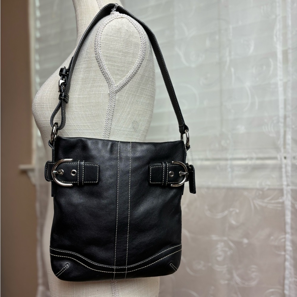 Coach Black Shoulder Bag